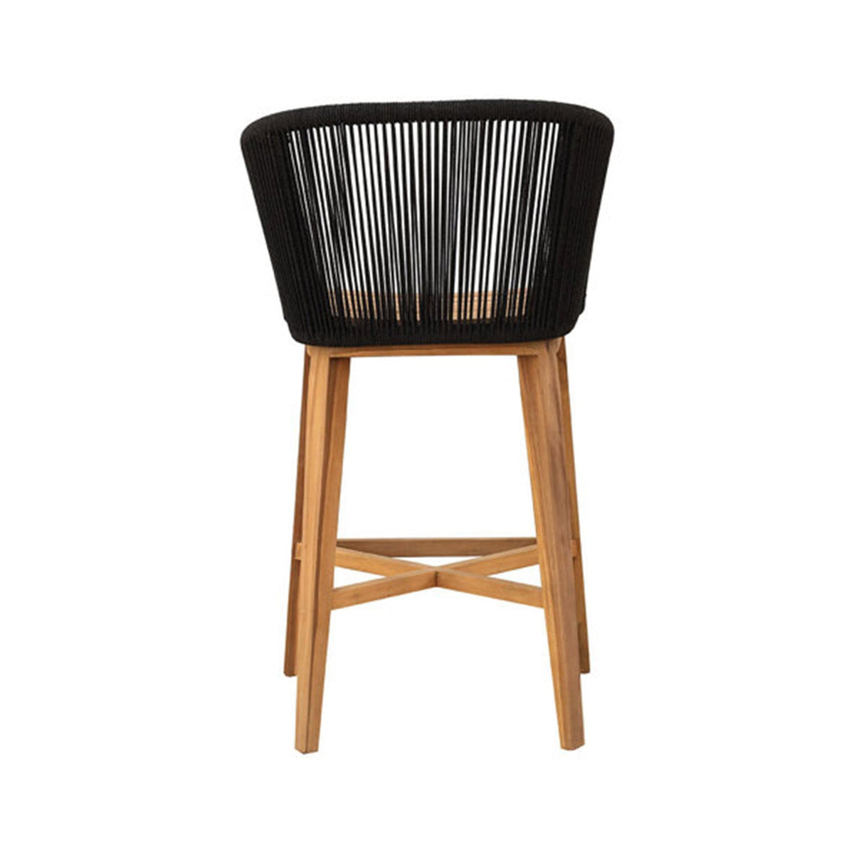 Patrick Teak Outdoor Bar Stool
