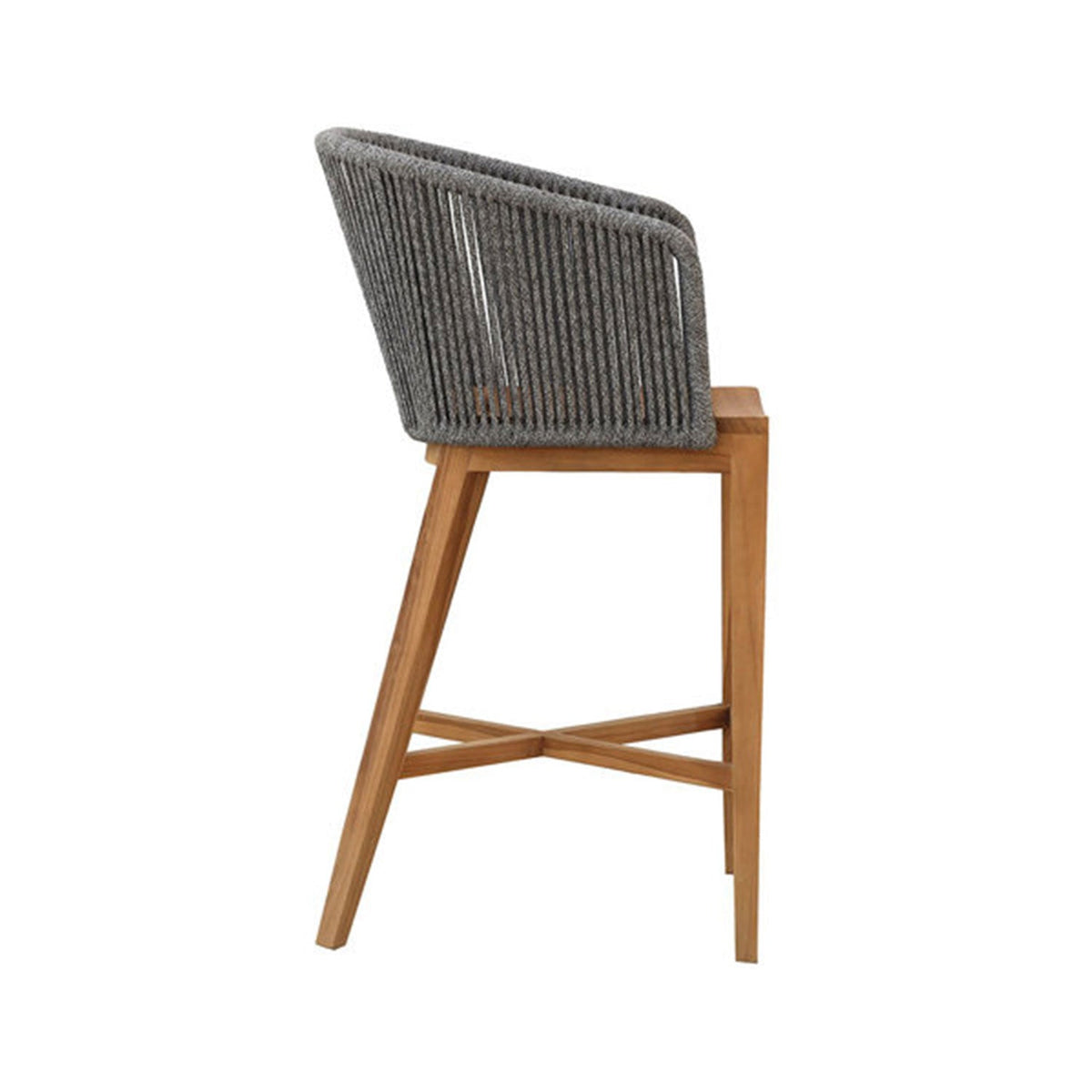 Patrick Teak Outdoor Bar Stool
