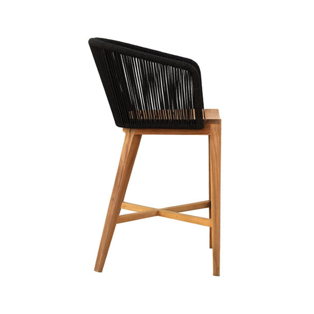 Patrick Teak Outdoor Bar Stool