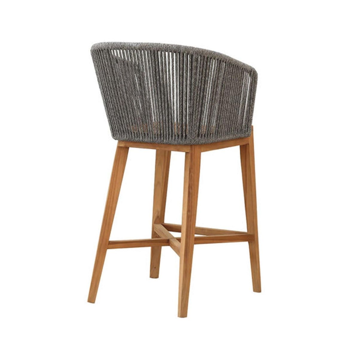 Patrick Teak Outdoor Bar Stool