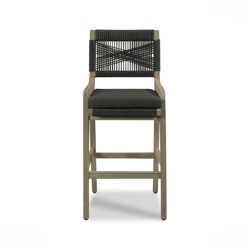 Paul Teak Outdoor Bar Stool