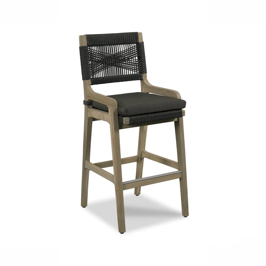 Paul Teak Outdoor Bar Stool