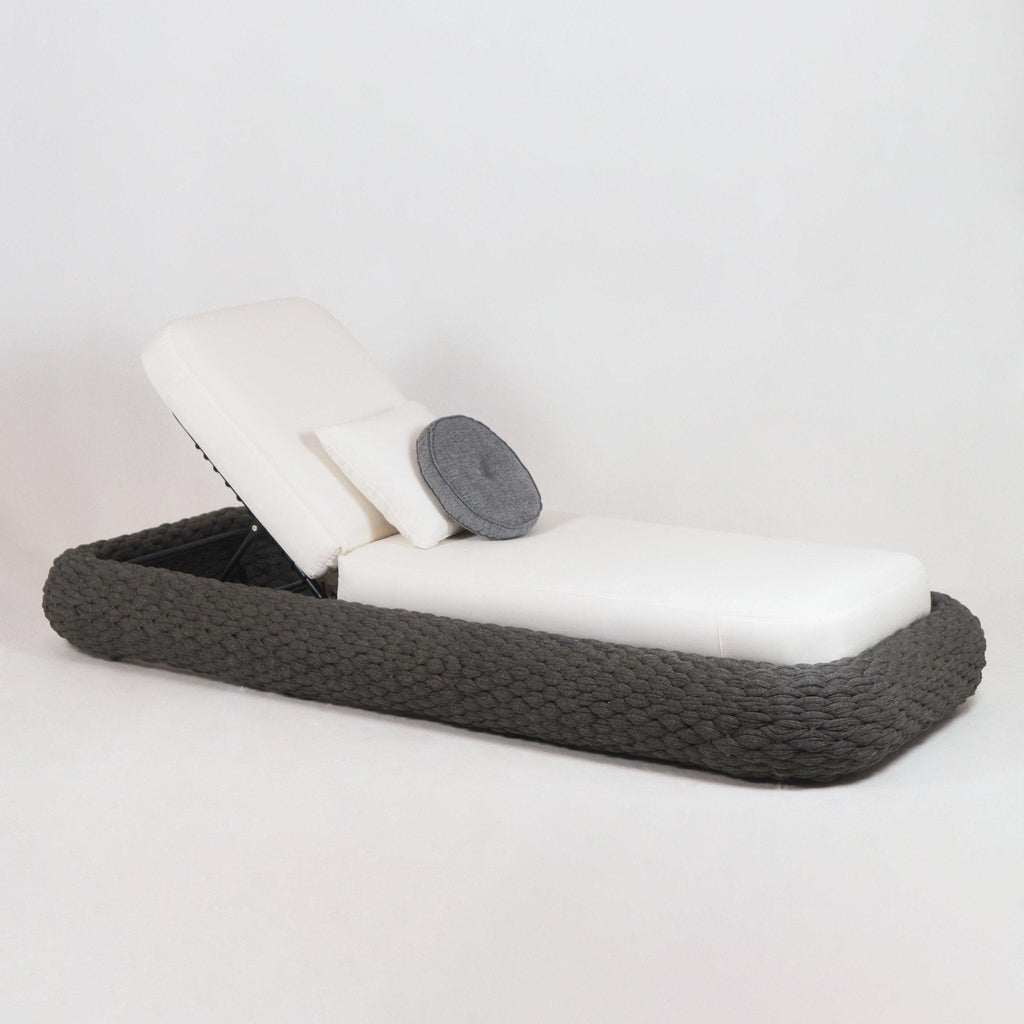 Reago Poolside Chaise Lounge Rope Woven