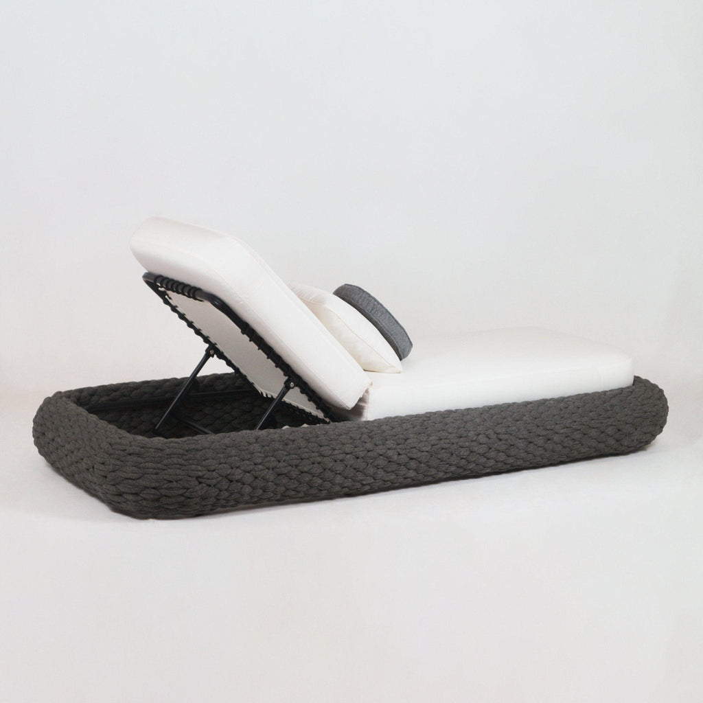 Reago Poolside Chaise Lounge Rope Woven
