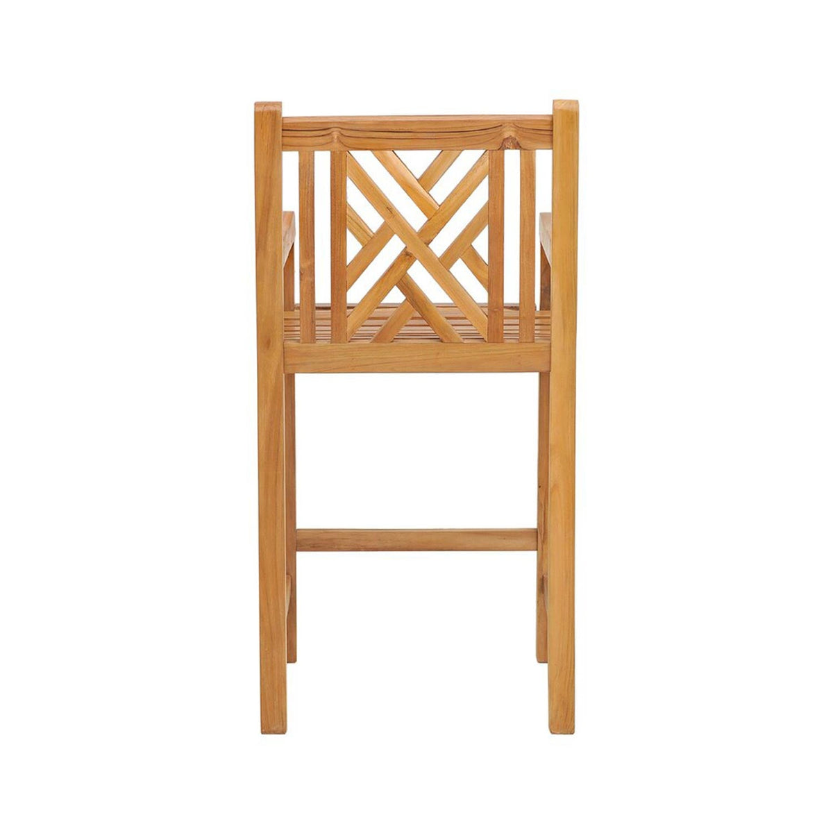 Raymond Teak Outdoor Bar Stool