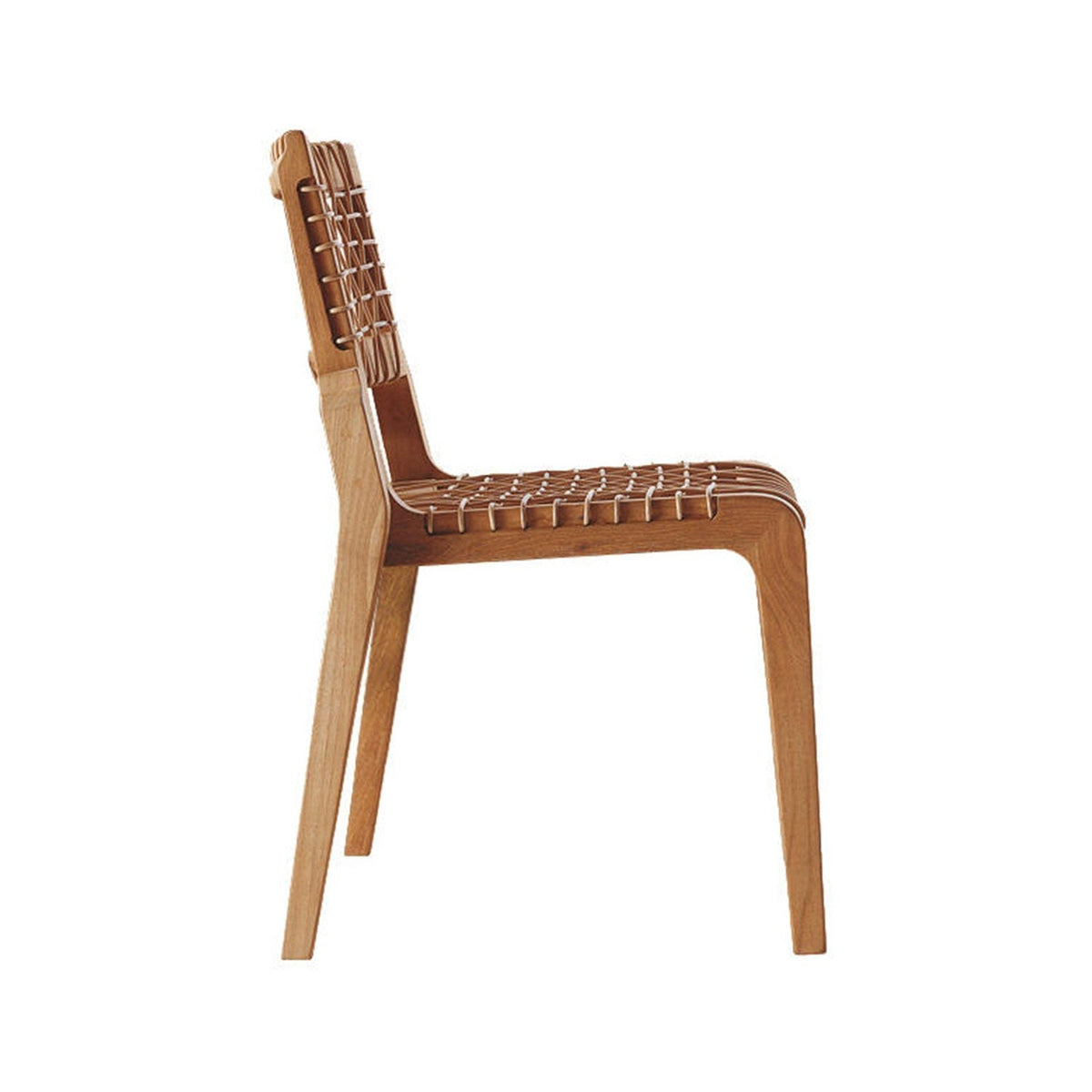 Reinhard Stackable Teak Outdoor Dining Chair