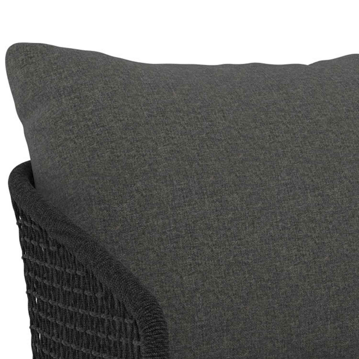 Romain Upholstered Teak Outdoor Bar Stool