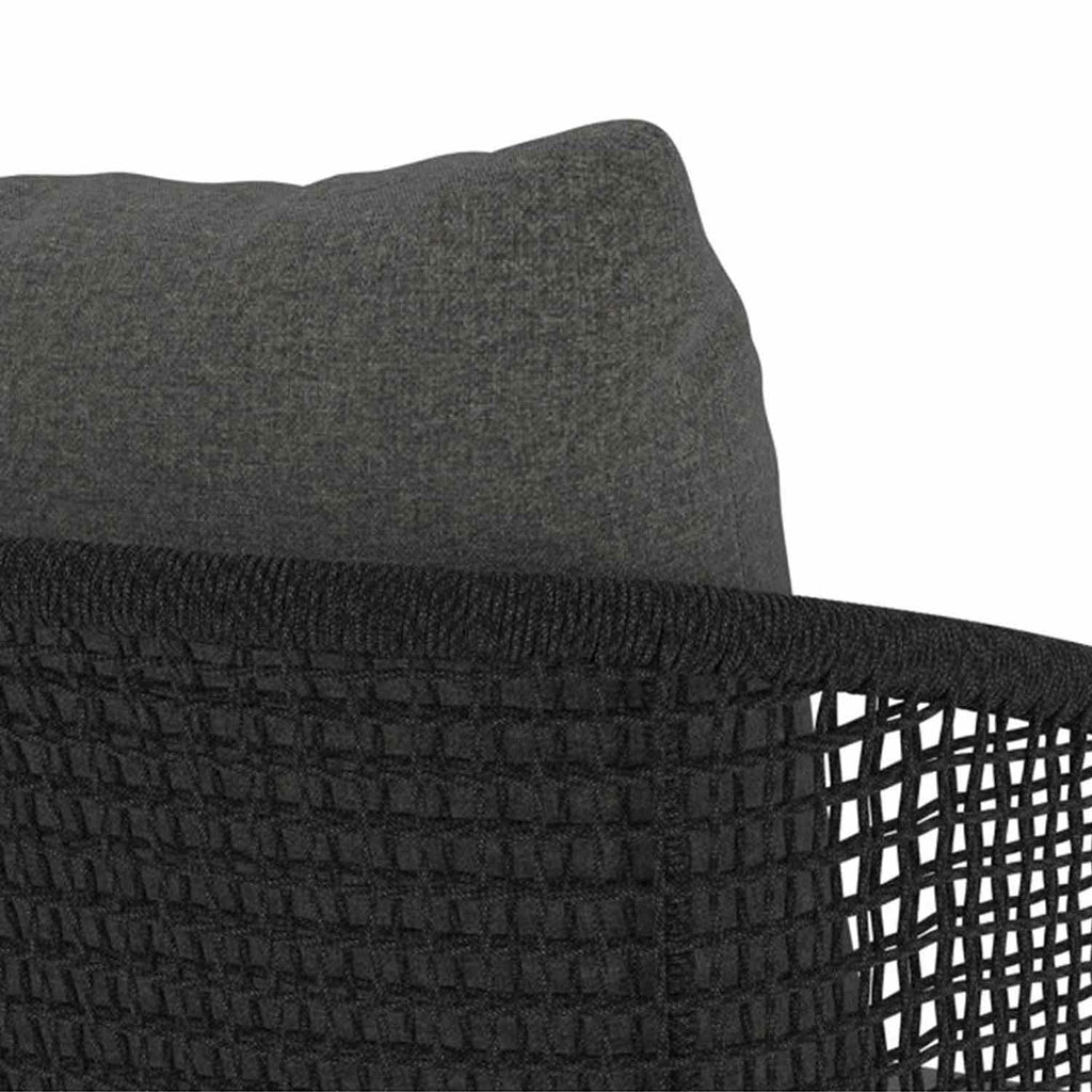 Romain Upholstered Teak Outdoor Bar Stool