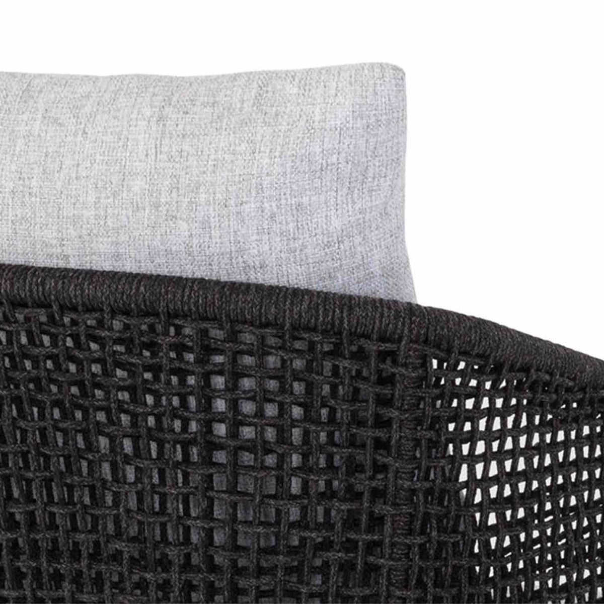Romain Upholstered Teak Outdoor Bar Stool