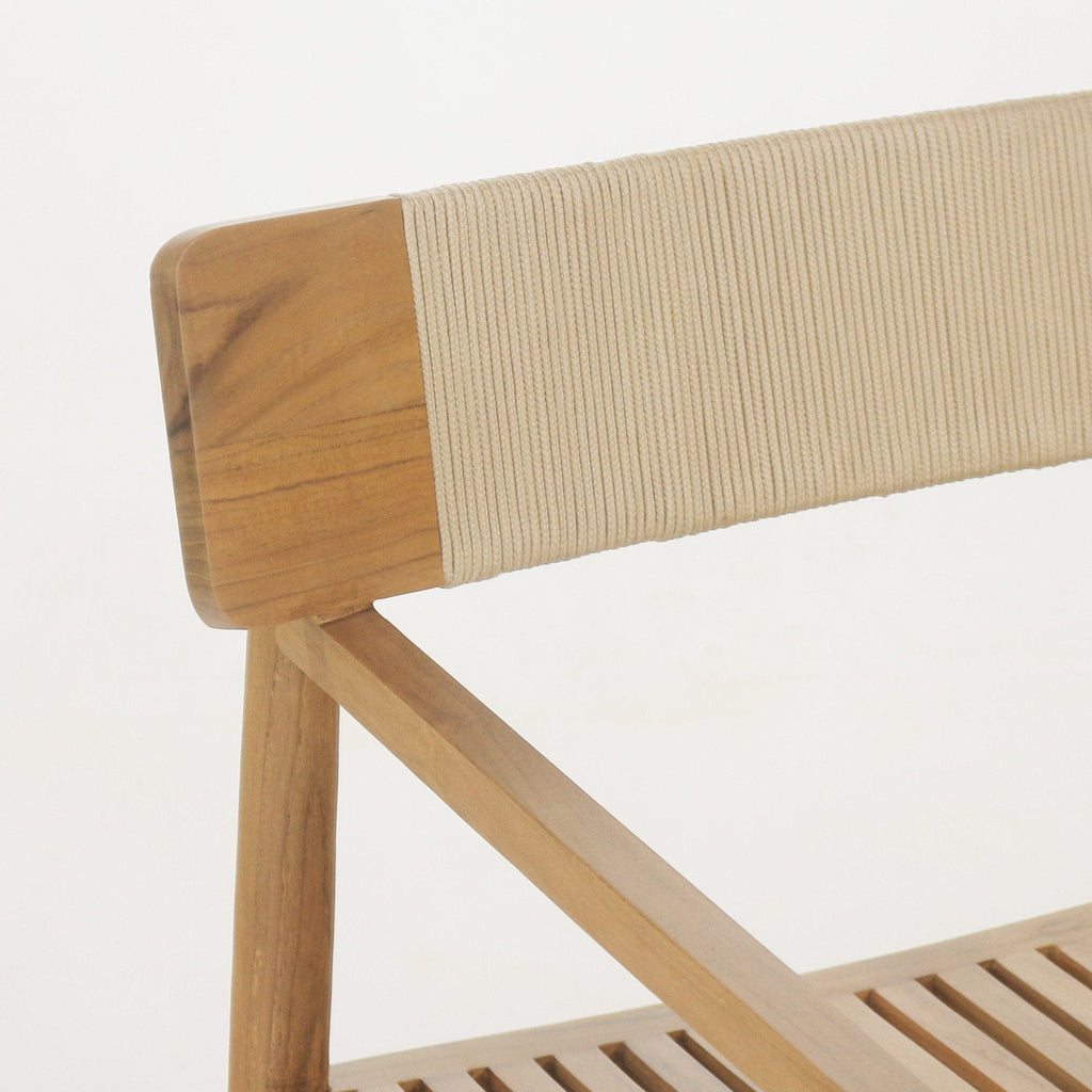 Sarla Outdoor Teak Dining Chair