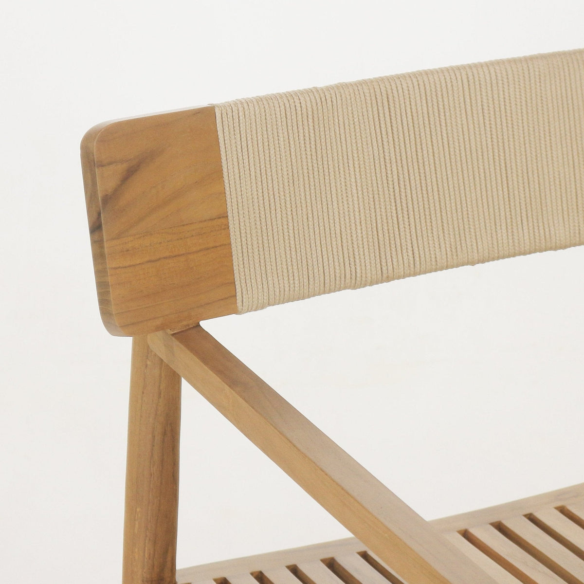 Sarla Outdoor Teak Dining Chair