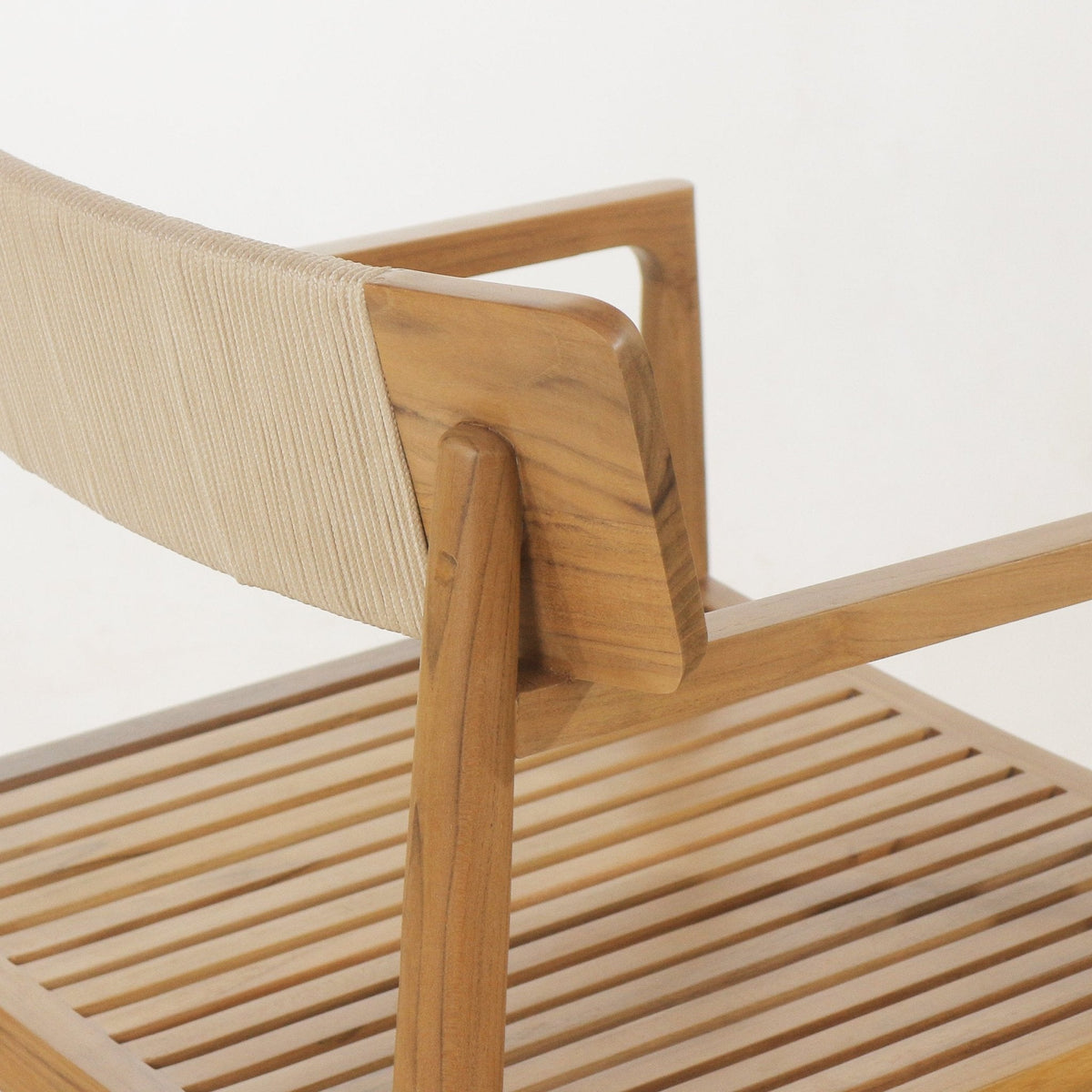 Sarla Outdoor Teak Dining Chair