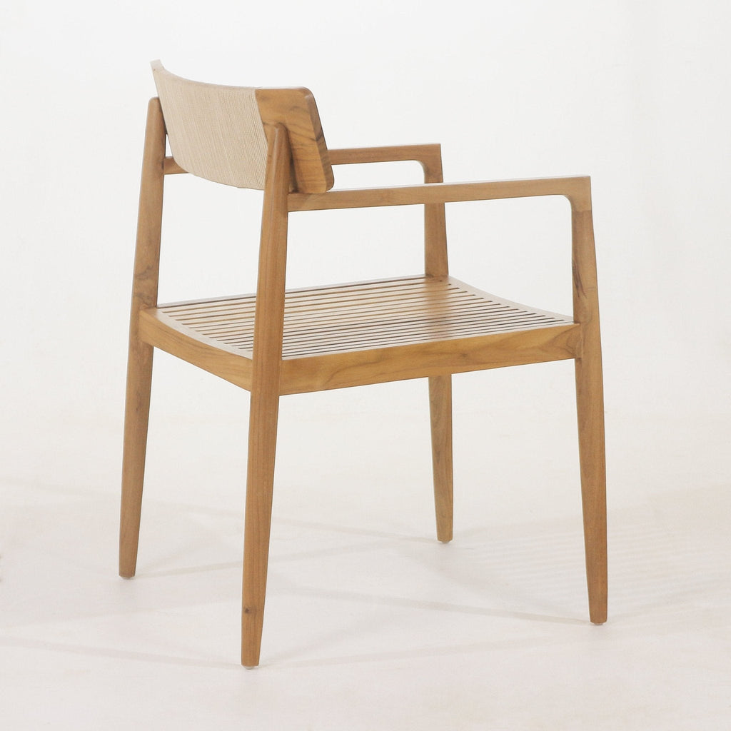 Sarla Outdoor Teak Dining Chair
