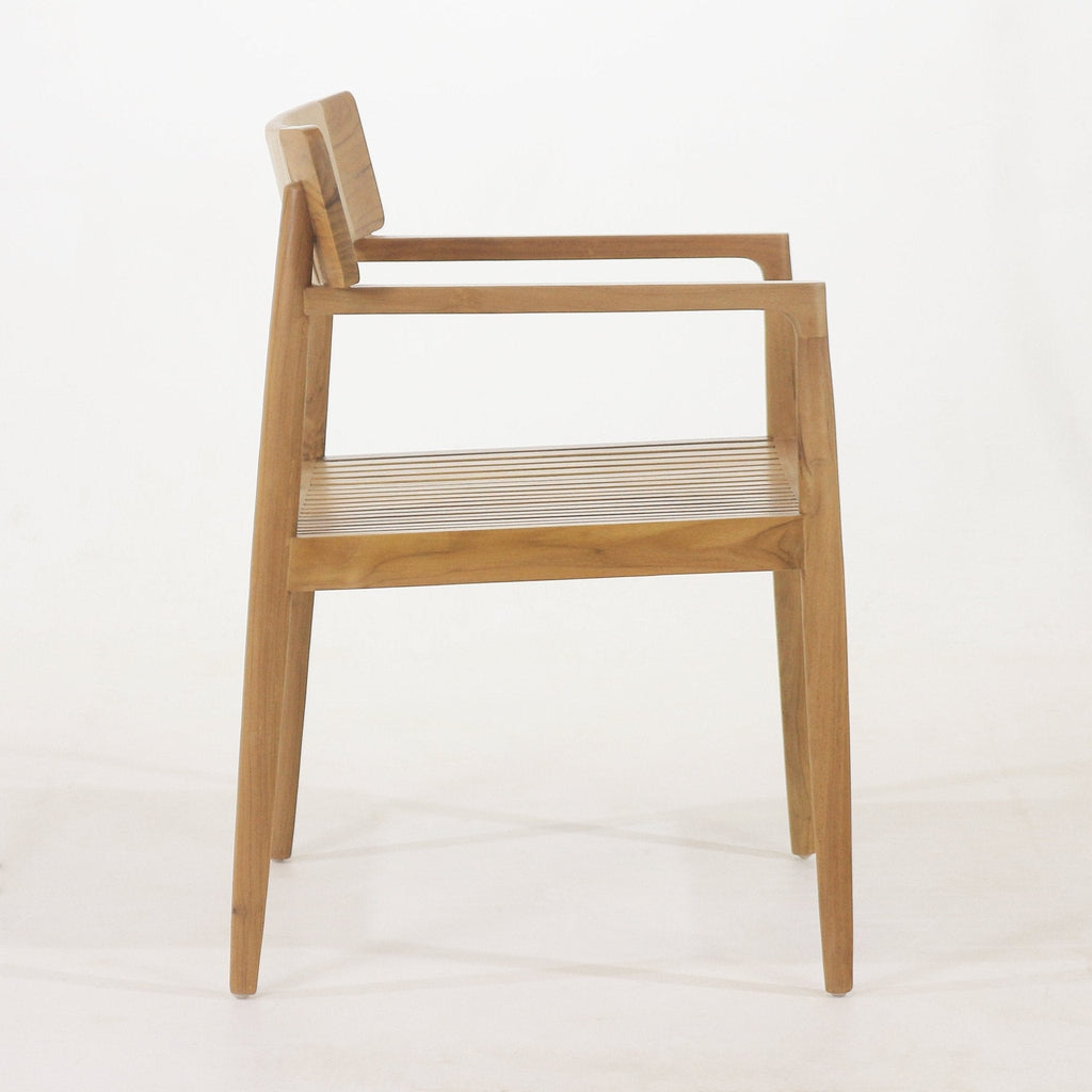 Sarla Outdoor Teak Dining Chair