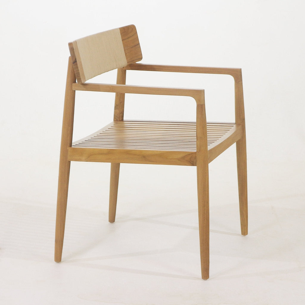 Sarla Outdoor Teak Dining Chair