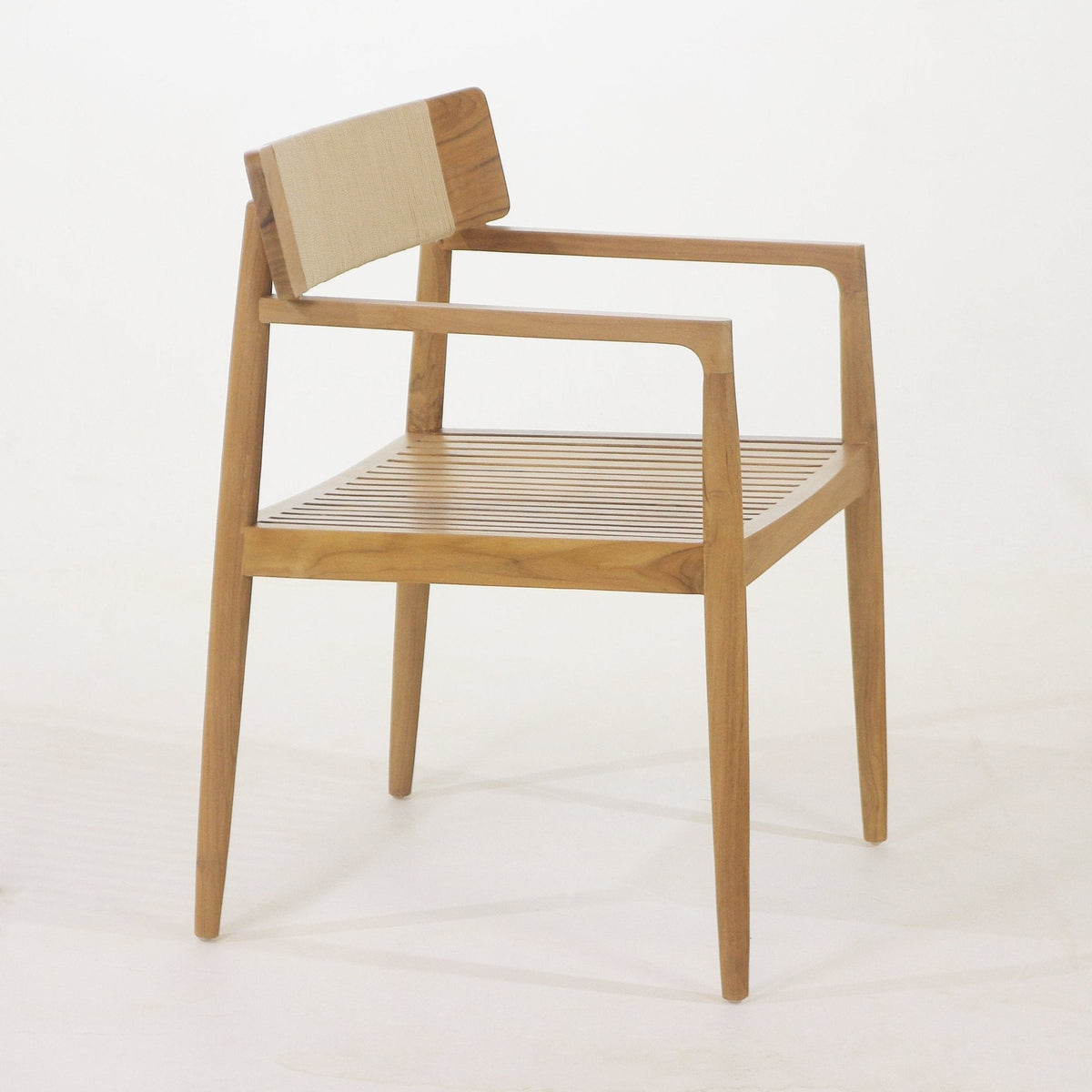 Sarla Outdoor Teak Dining Chair
