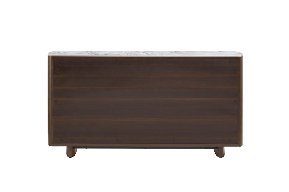 Sarzana Walnut Sideboard with Stone Top
