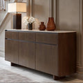 Sarzana Walnut Sideboard with Stone Top