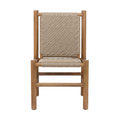 Spyros Teak & Polypropylene Woven Dining Chair