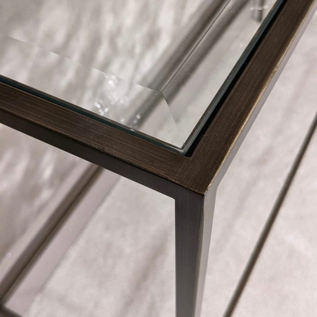 Stambaugh Bronze Console Table