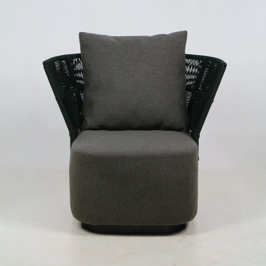 Suko Outdoor Lounge Chair with UV protected outdoor weaving