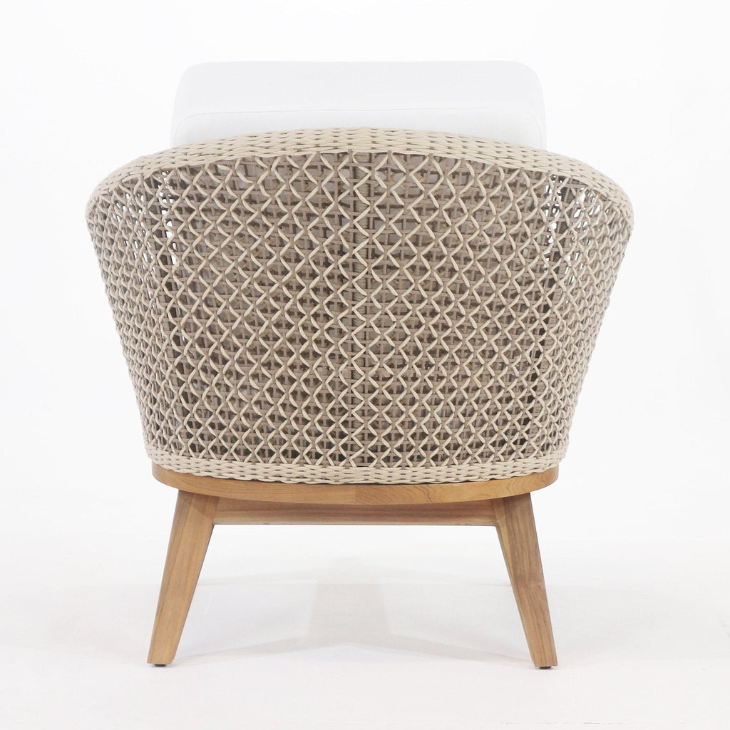 Surakarta Outdoor Lounge Chair with UV protected outdoor weaving