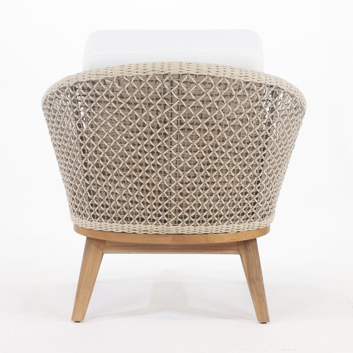 Surakarta Outdoor Lounge Chair with UV protected outdoor weaving