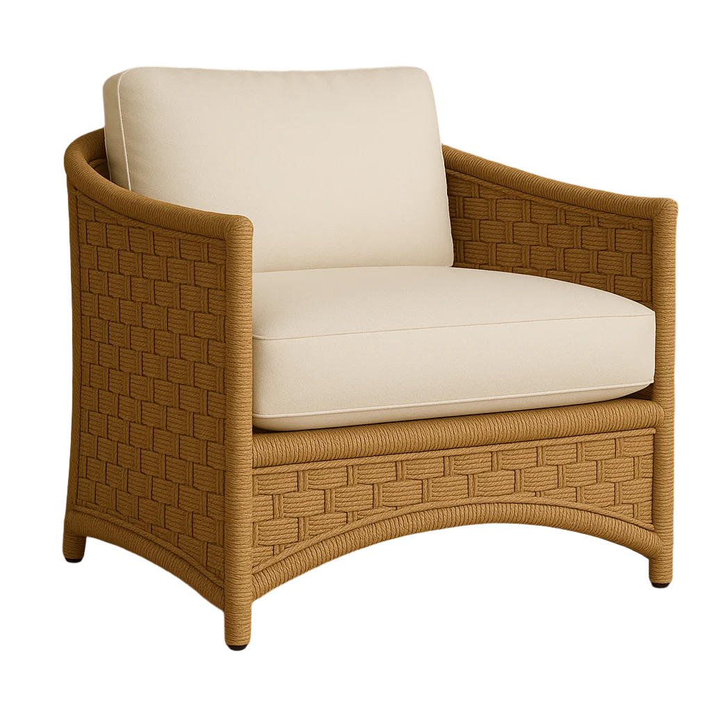 Surin Rattan All Weather Accent Chair