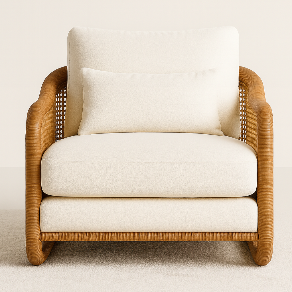 Tessa Rattan All Weather Accent Chair