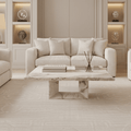 Thea Mocha Marble Coffee Table Table