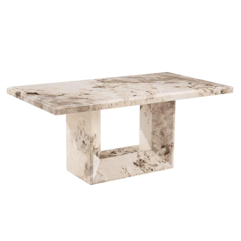 Thea Mocha Marble Coffee Table Table