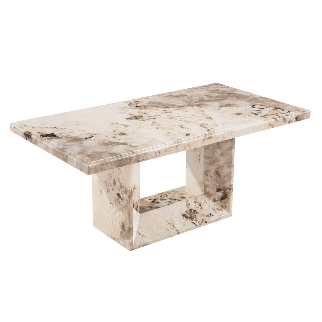 Thea Mocha Marble Coffee Table Table