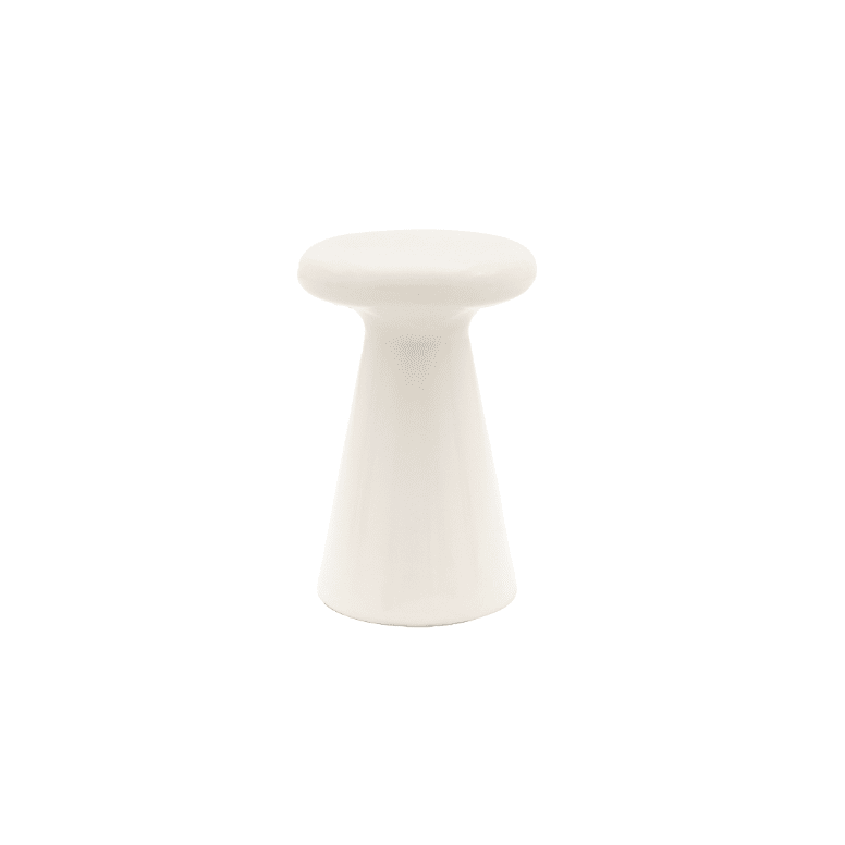 Tuscany Cream Indoor/Outdoor Round Side Table