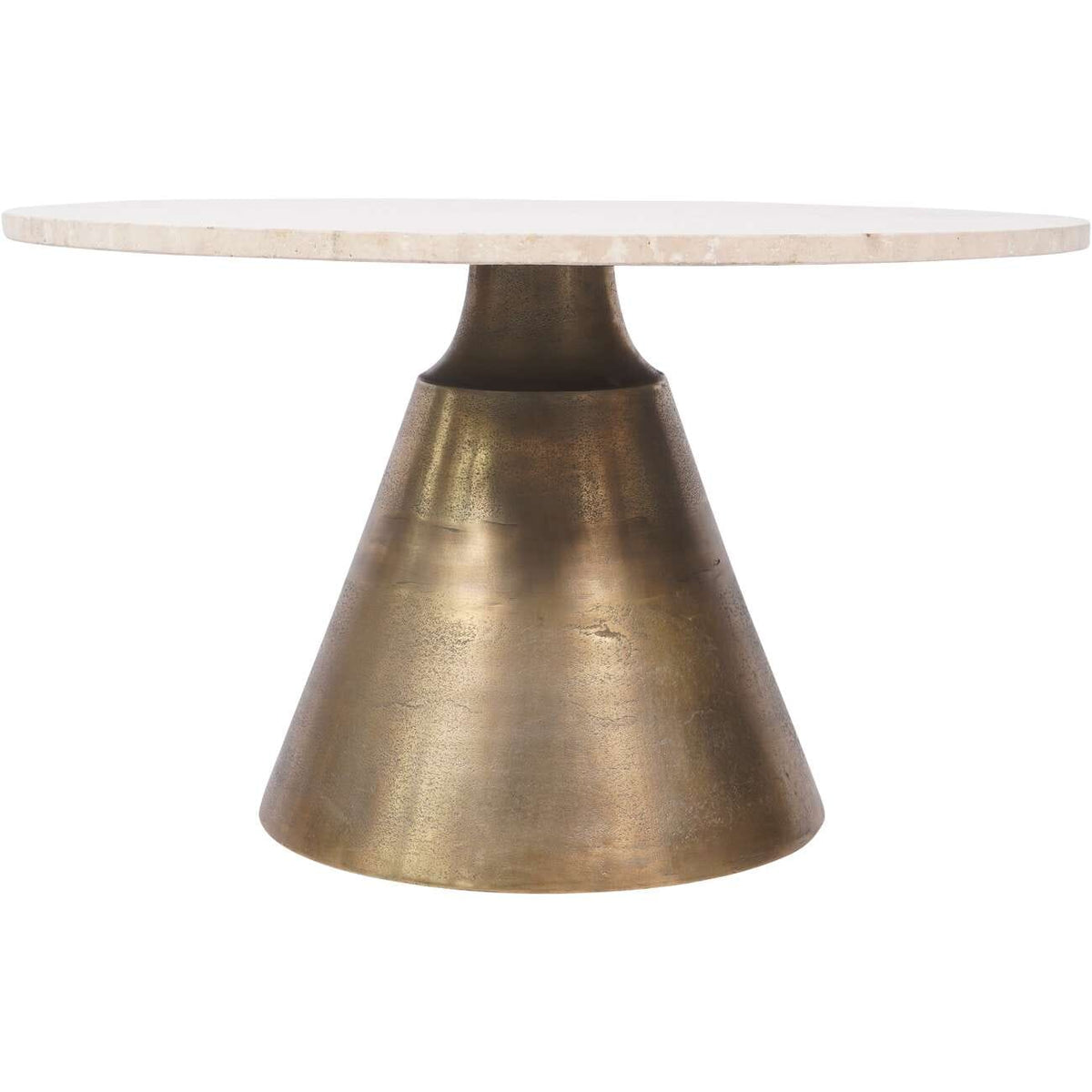 Valiona Large Gold & Marble Coffee Table