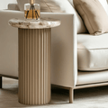 Verinne Marble Top Side Table