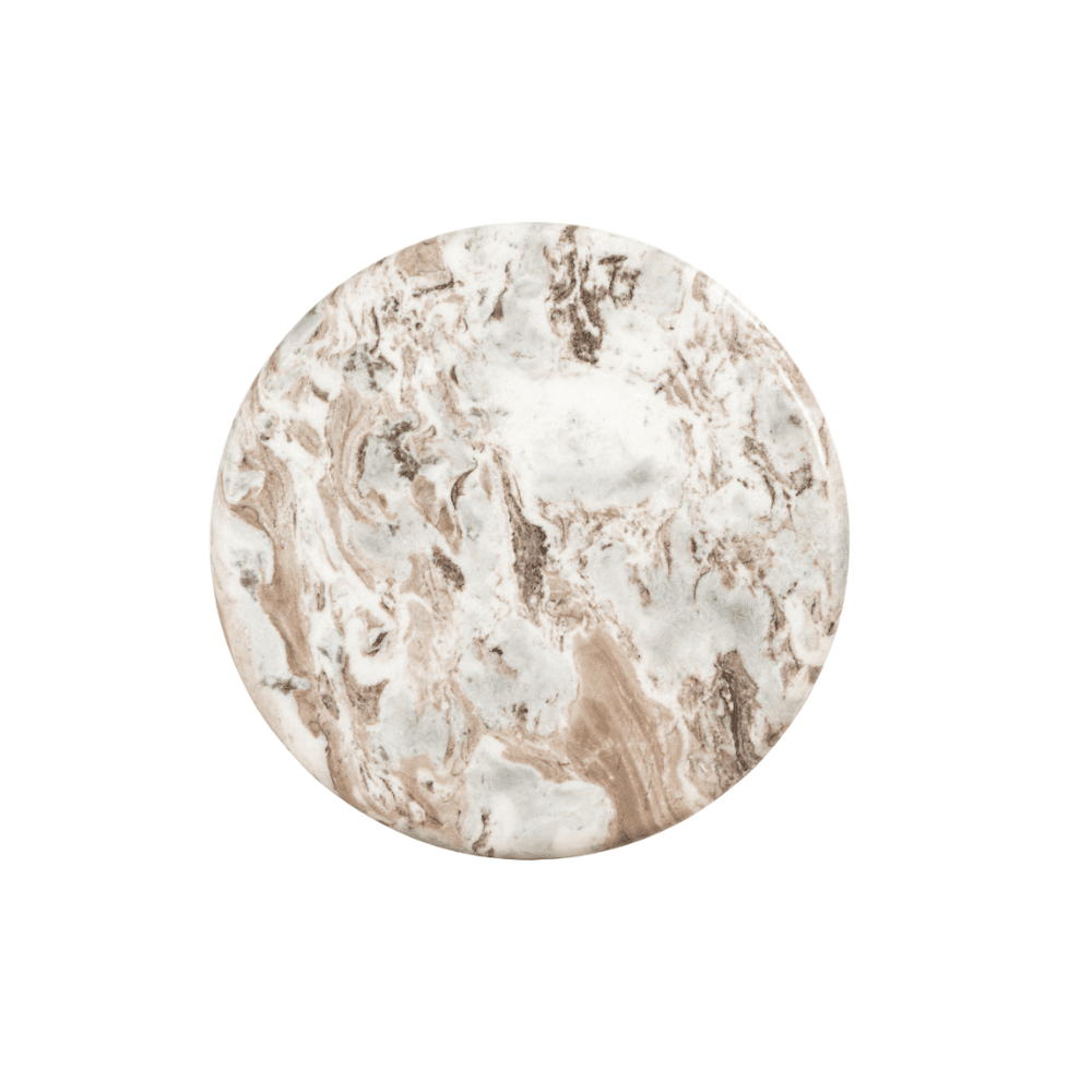 Verinne Marble Top Side Table