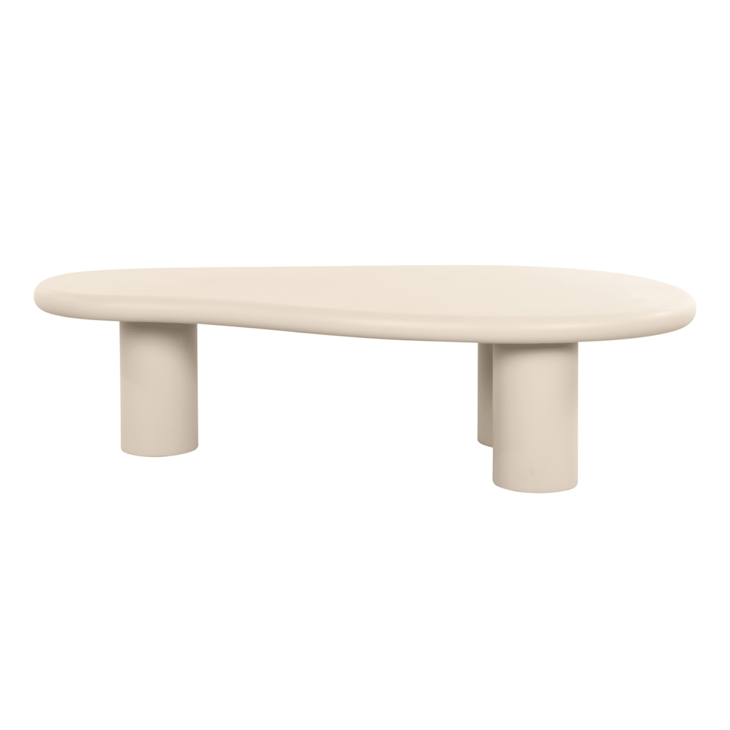 Wellington Beige Puddle Abstract Coffee Table