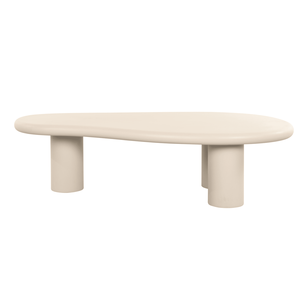 Wellington Beige Puddle Abstract Coffee Table
