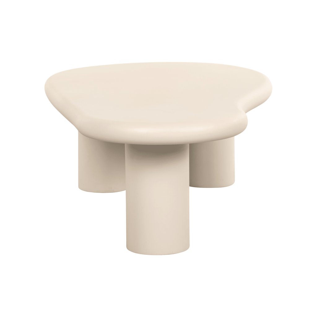 Wellington Beige Puddle Abstract Coffee Table