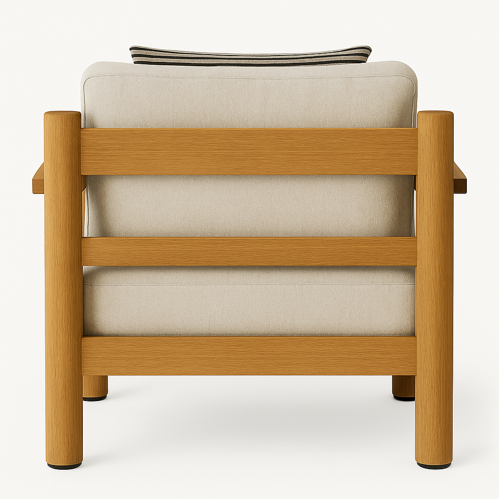Worthington Teak Indoor Outdoor Club Chair