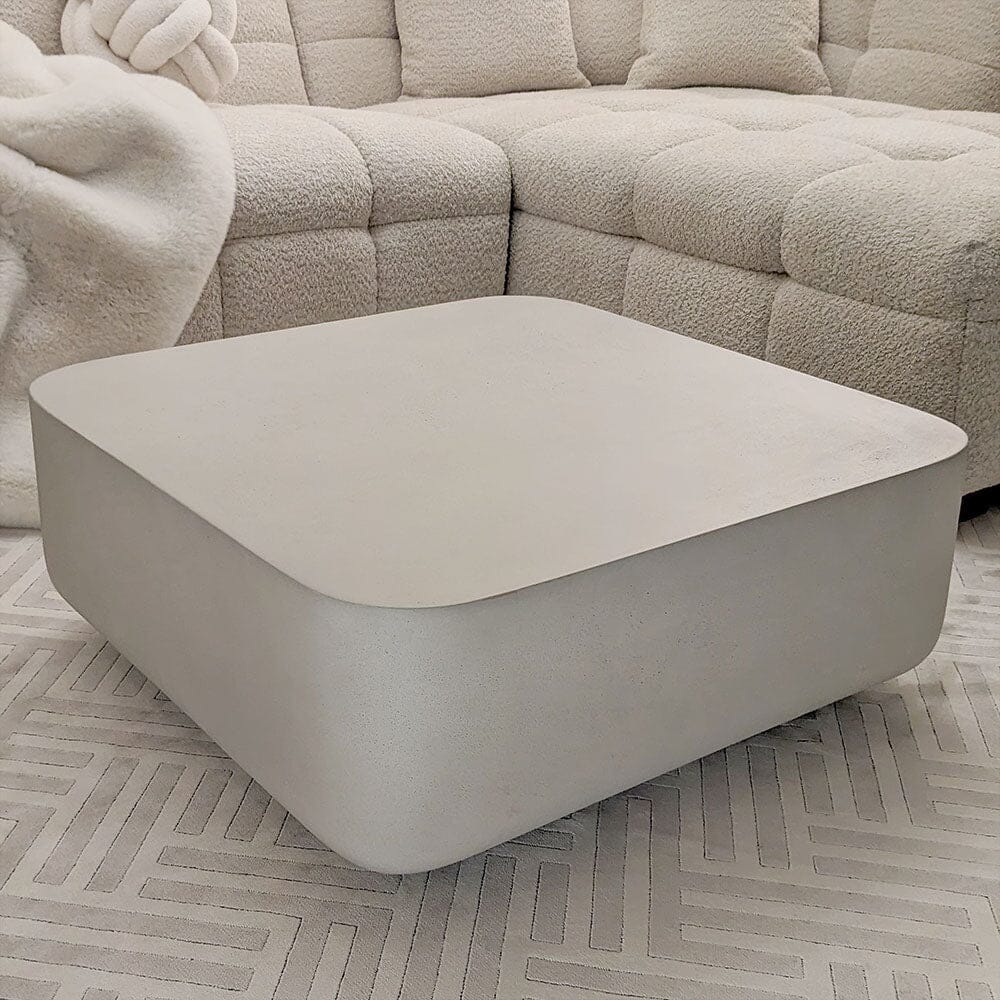 Zaylee Putty Concrete Effect Coffee Table