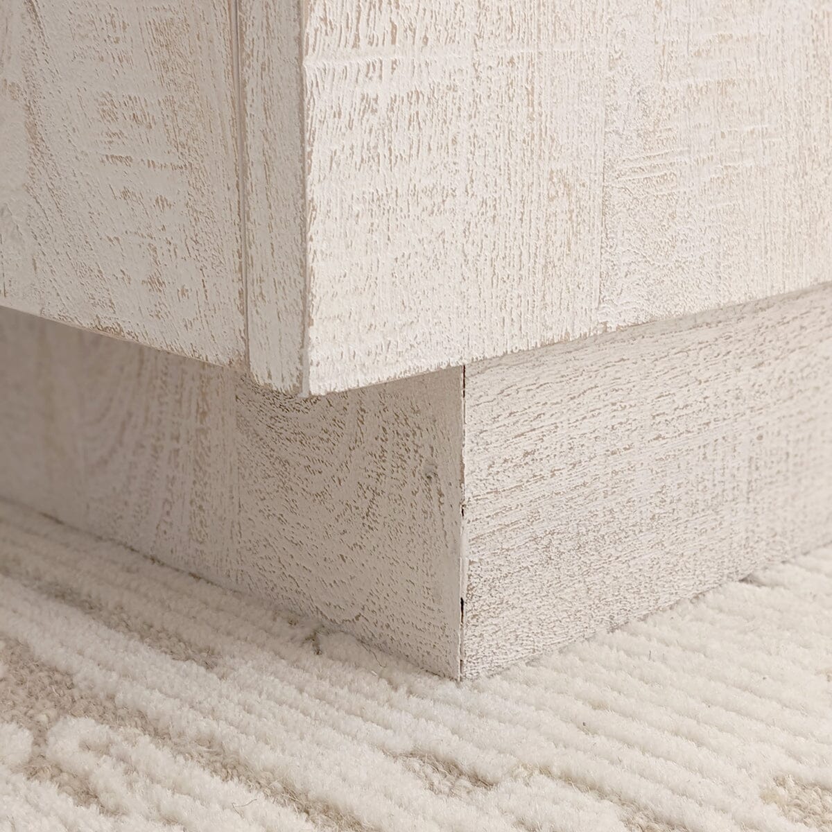 Zenica Luxury Whitewash Coffee Table