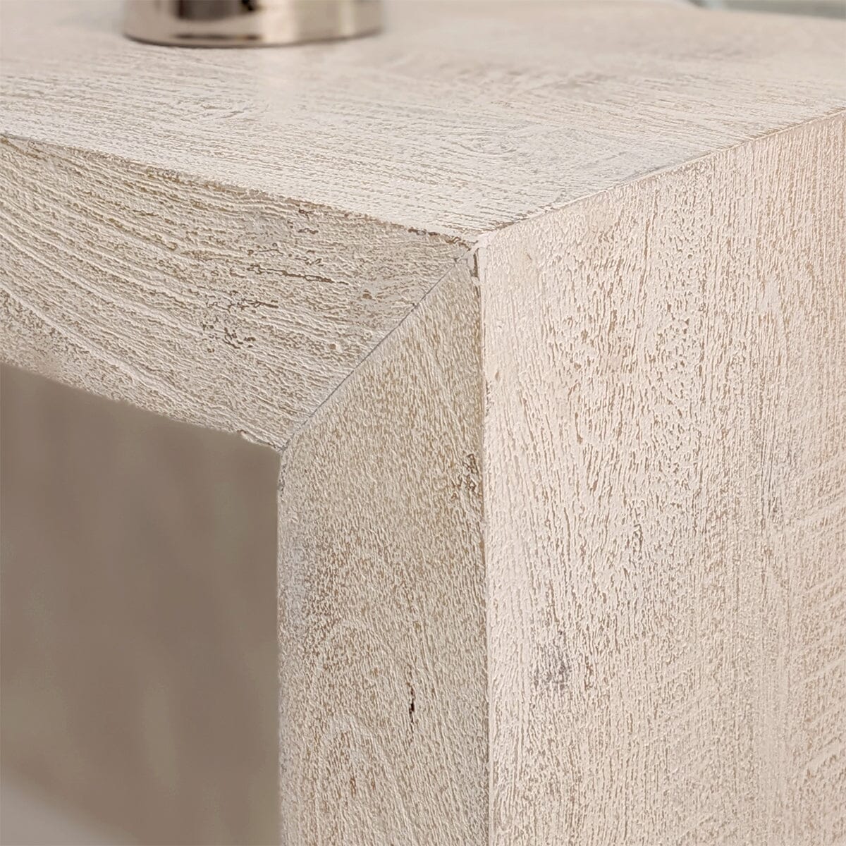 Zenica Luxury Whitewash Console Table