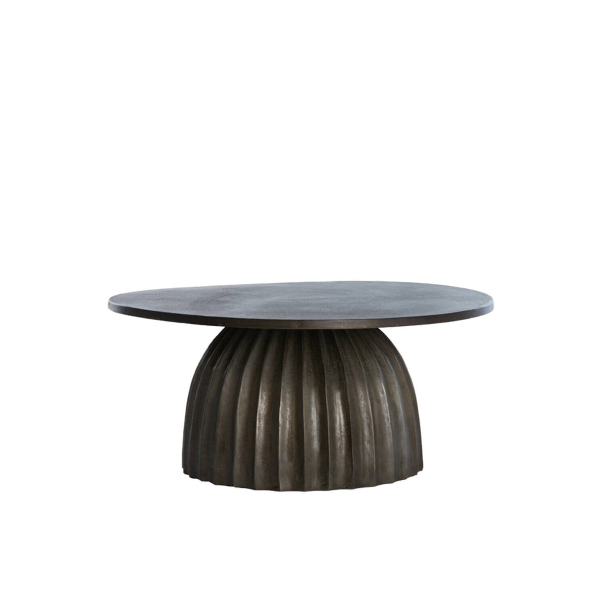 Zuzana Dark Brown Round Coffee Table